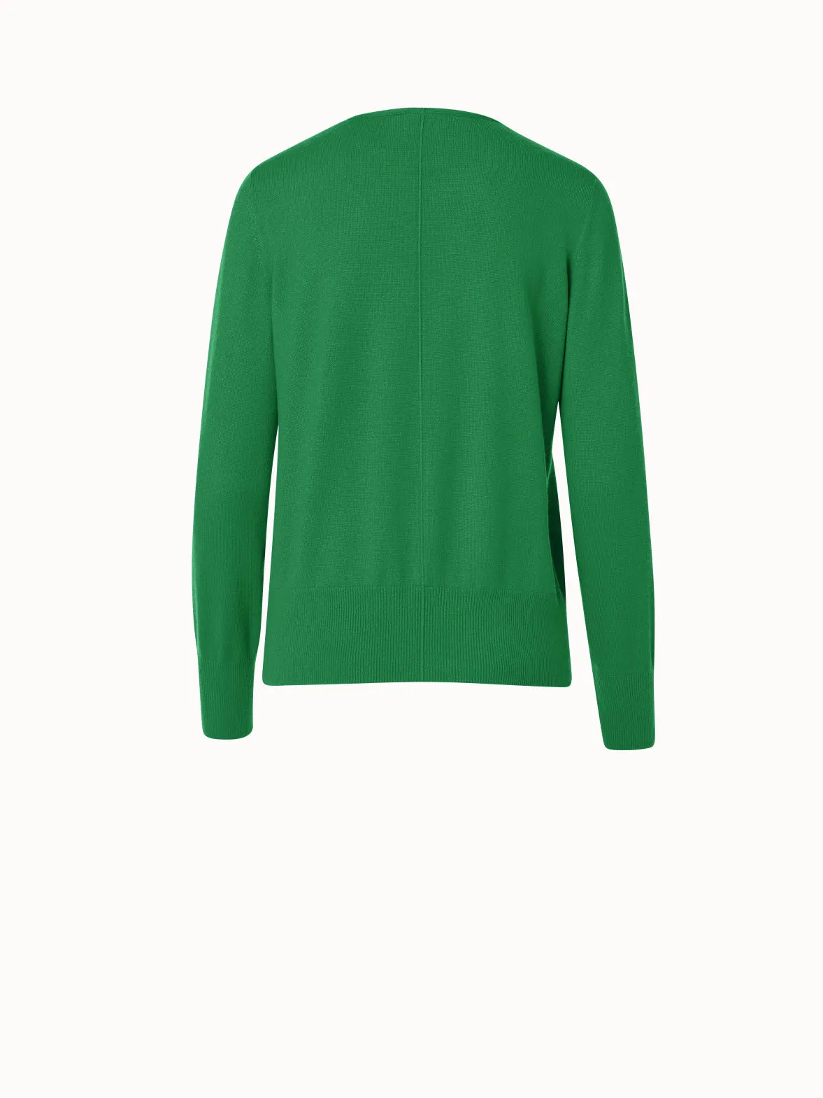 100% Cashmere V-Neck Sweater