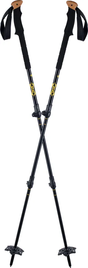 All Mountain Lockjaw 3 Piece Poles - Unisex|-|Btons 3 pièces Lockjaw de All Mountain - Unisexe