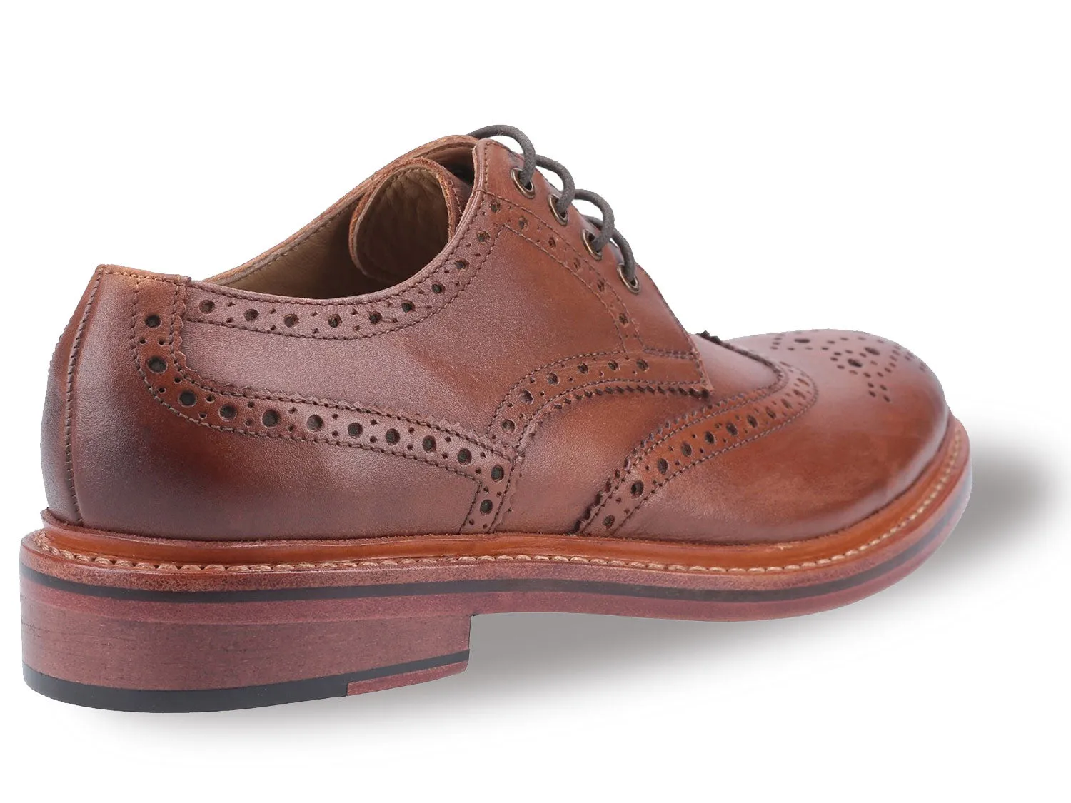 Cotswold Quenington All Leather Brogue Shoe