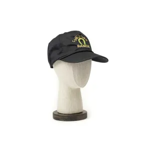 Exclusive Wythe Valley Ranch chainstitched cap in black