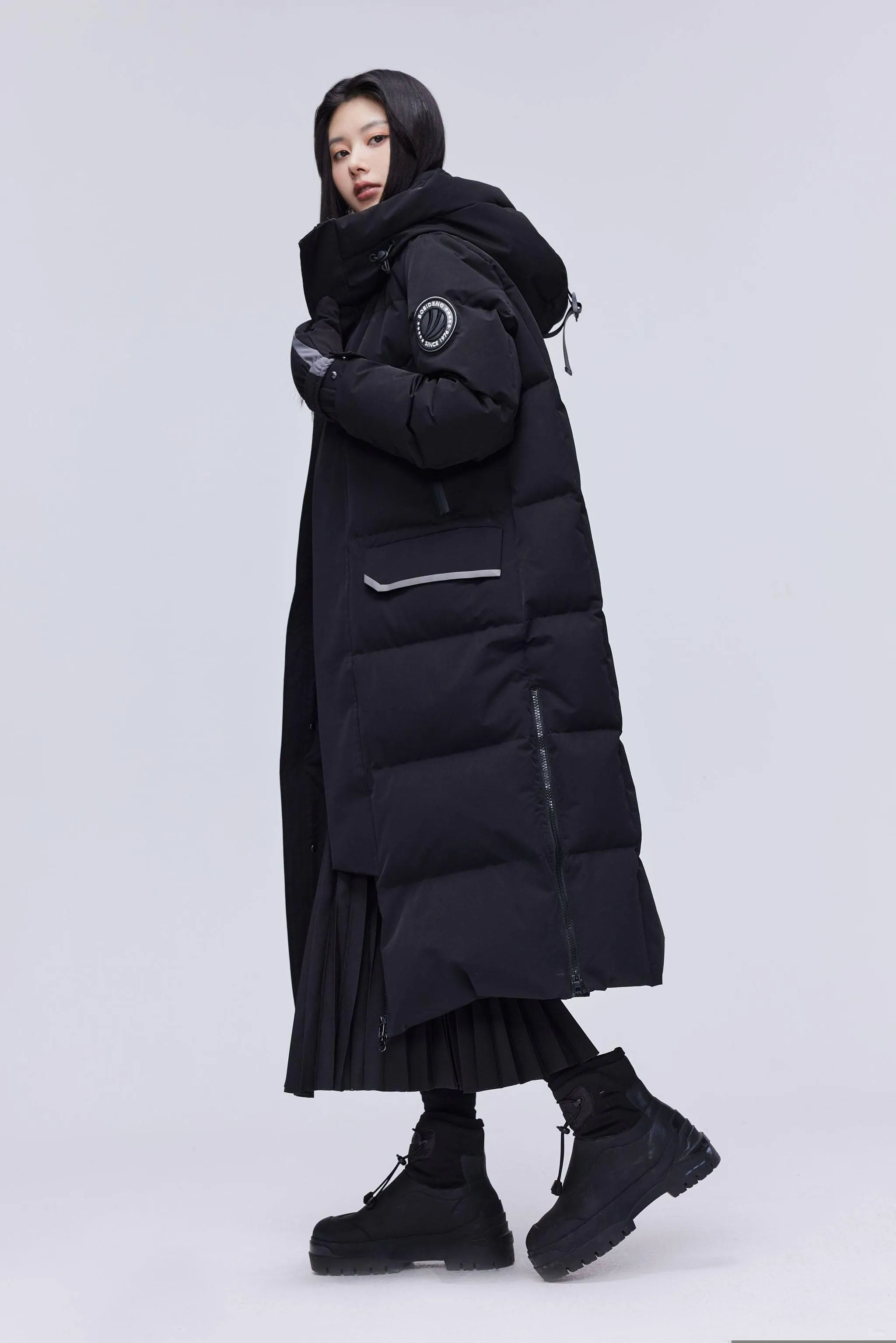 Light Extreme Nuetral Long Parka