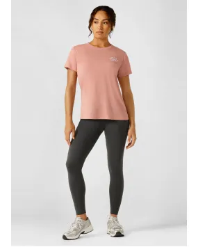 Lorna Jane Lotus T Shirt - Ash Rose