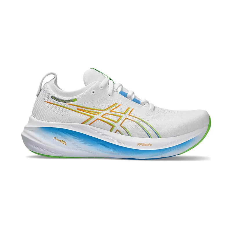 Men's Gel-Nimbus 26 White/Waterscape