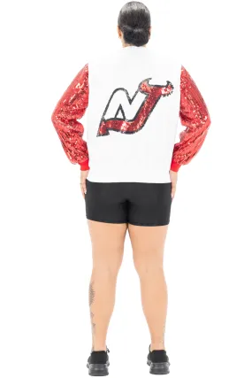 New Jersey Hockey Sequin Jacket