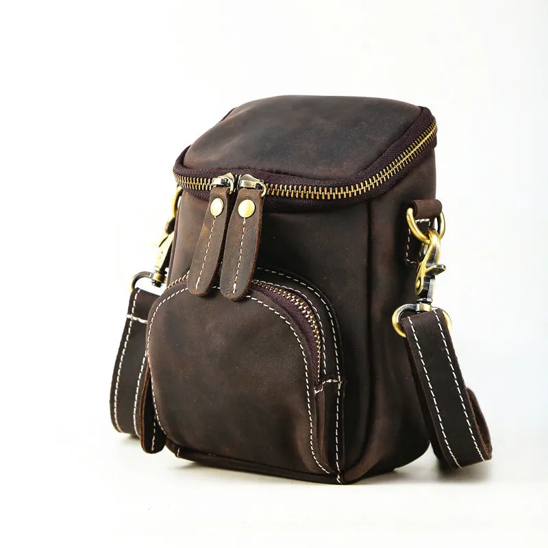 Vintage Small Leather Shoulder Bag